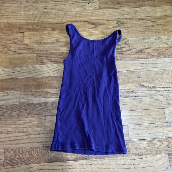 Lucky brand tank top small purple - Picture 3 of 4